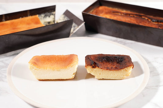 バスクチーズケーキ&ベイクドチーズケーキ(ベーシック)食べ比べセット