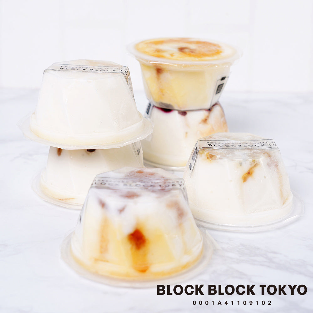 BLOCK BLOCK TOKYOバスク手作りアイスクリーム（カシス）3個入【gifteeクーポン】