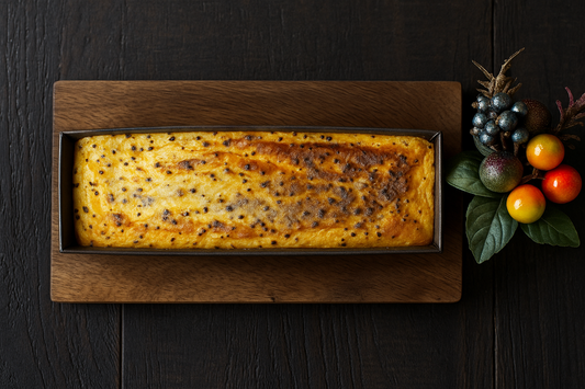 お酒と楽しむ甘くないバスクチーズケーキ(ベーコン&ペッパー)