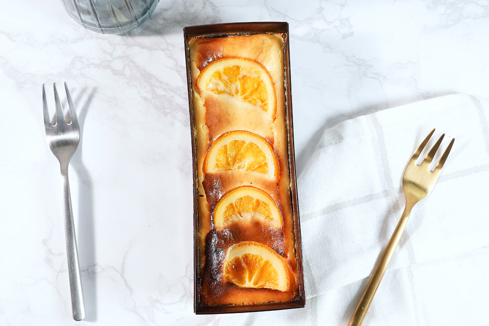 ベイクドチーズケーキ(オレンジ)