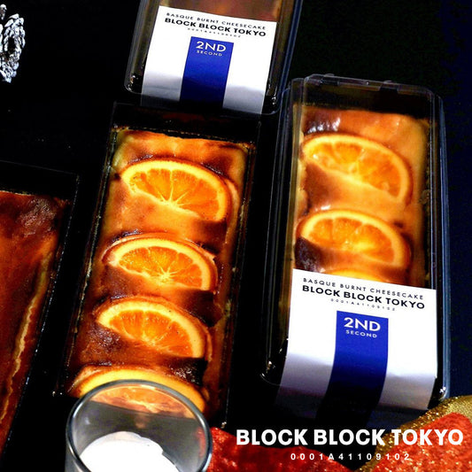 BLOCK BLOCK TOKYO 2ND バスクチーズケーキ(オレンジ)