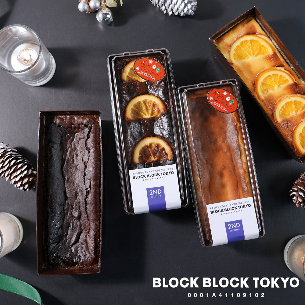 BLOCK BLOCK TOKYO 2ND バスクチーズケーキ(ショコラオレンジ)
