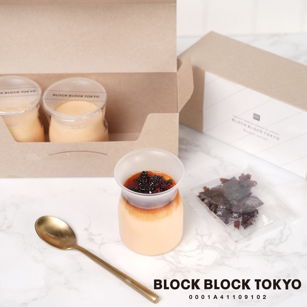 BLOCK BLOCK TOKYO リッチクリームバスクプディング 6個