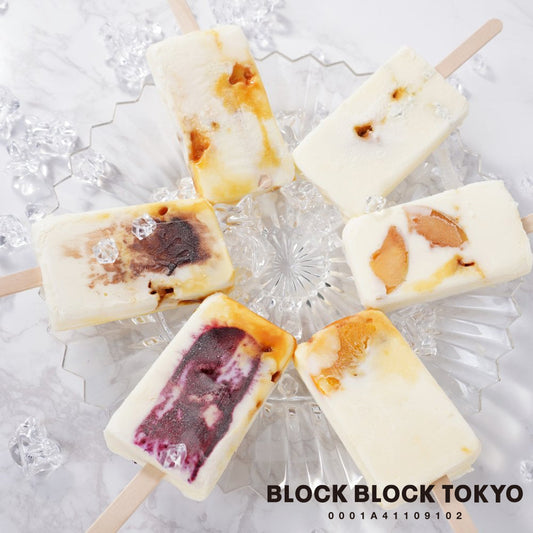 BLOCK BLOCK TOKYO バスク手作りアイスキャンディ ６種アソート