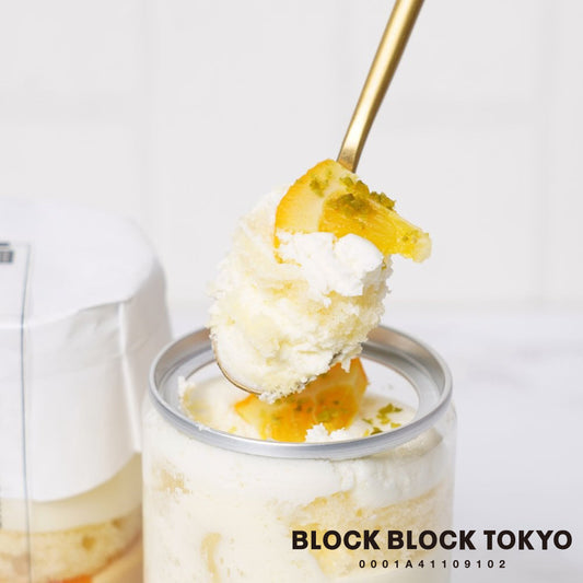 BLOCK BLOCK TOKYO レアチーズバスク（オレンジ）４個入