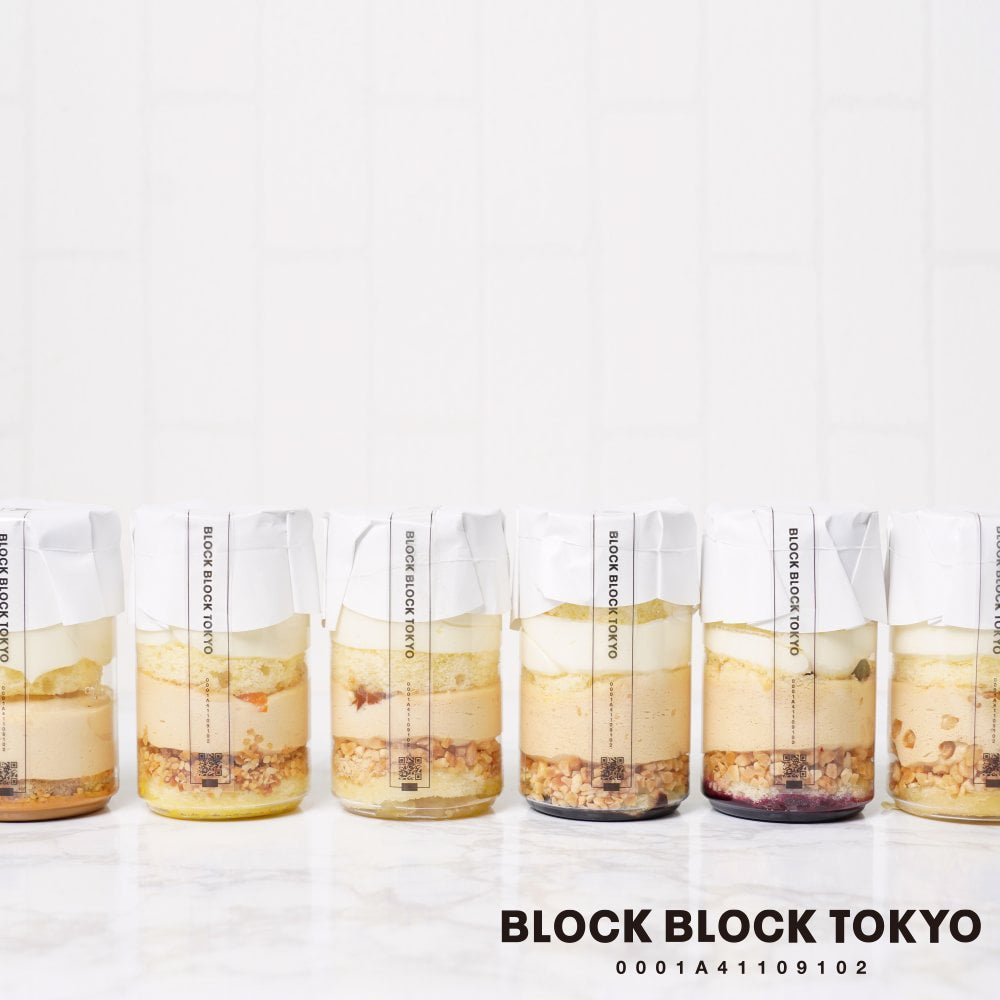 BLOCK BLOCK TOKYO レアチーズバスク（アップルシナモン）４個入